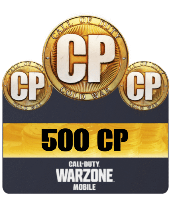 500 سی پی وارزون موبایل
