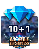 10+1 الماس موبایل لجندز