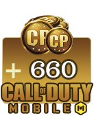 660 سی پی کالاف دیوتی موبایل