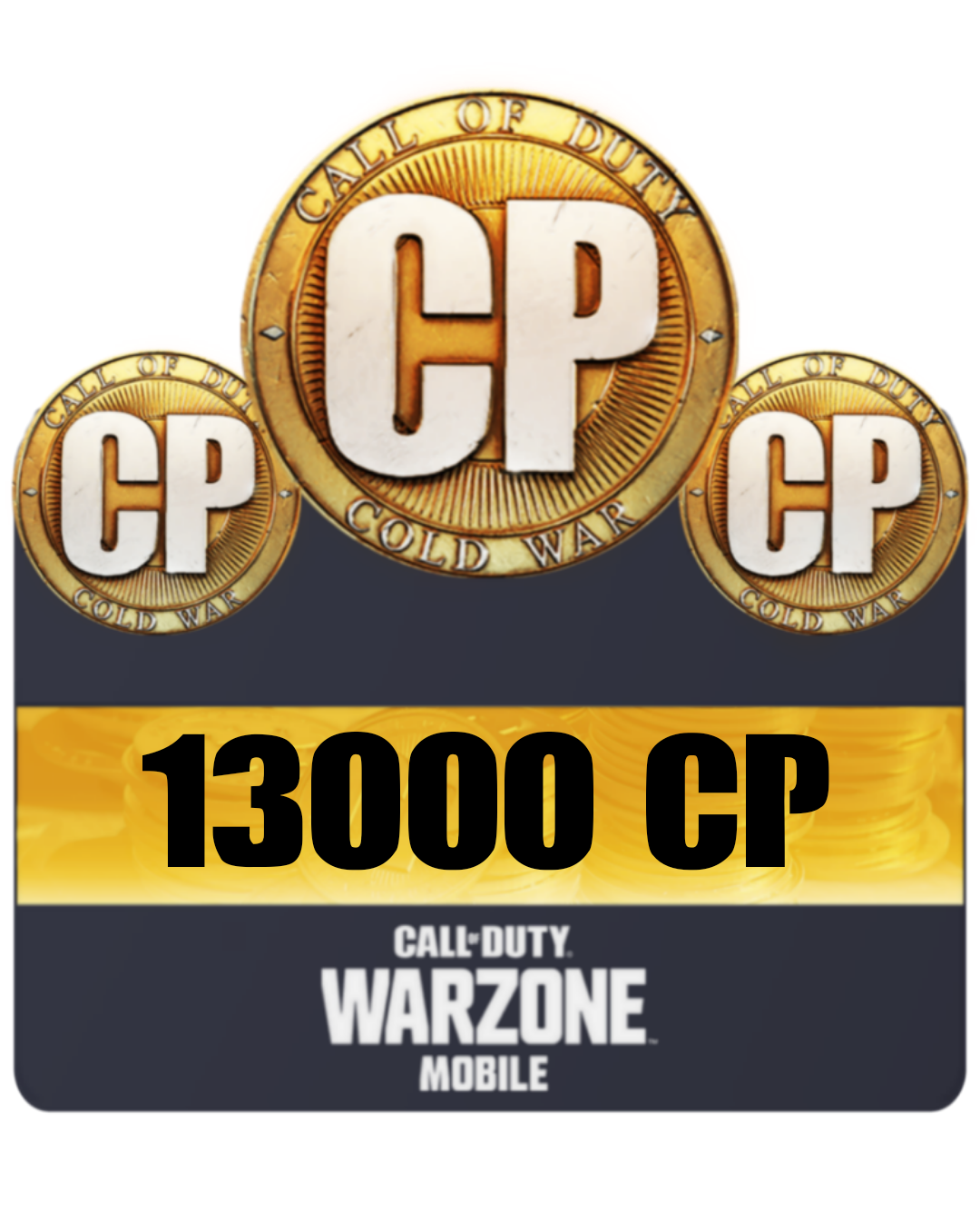 13000 سی پی وارزون موبایل