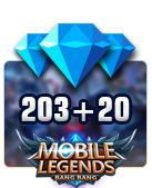 خرید 203+20 الماس موبایل لجندز