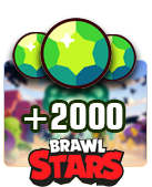 خرید 2000 جم برال استار